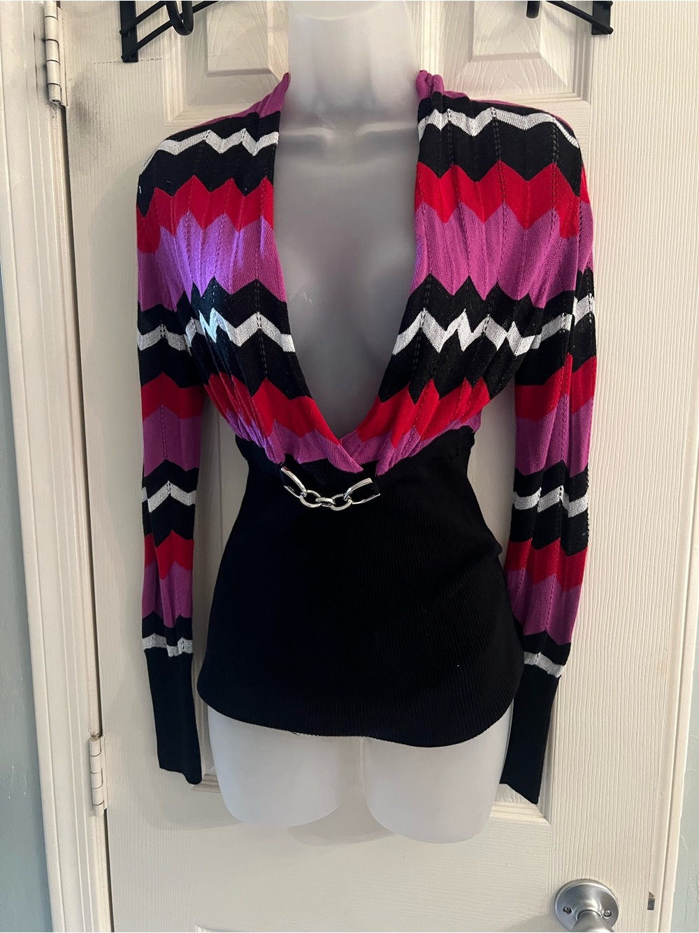VTG cache knit top Medium
